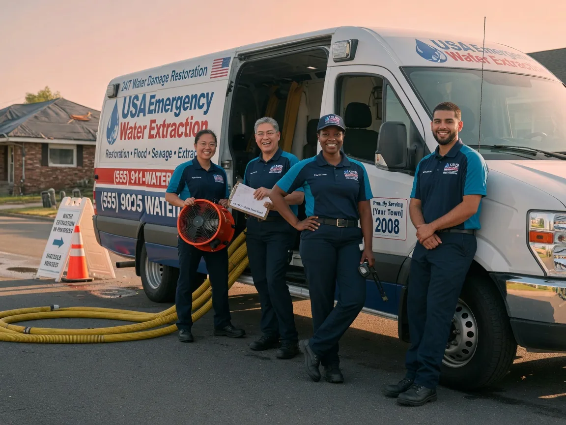 Emergency Water Removal company in Ottine, TX